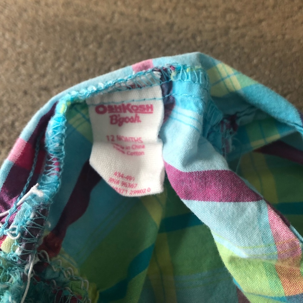 Baby Girl 12 month Bow Romper -V5 - Picture 2 of 3